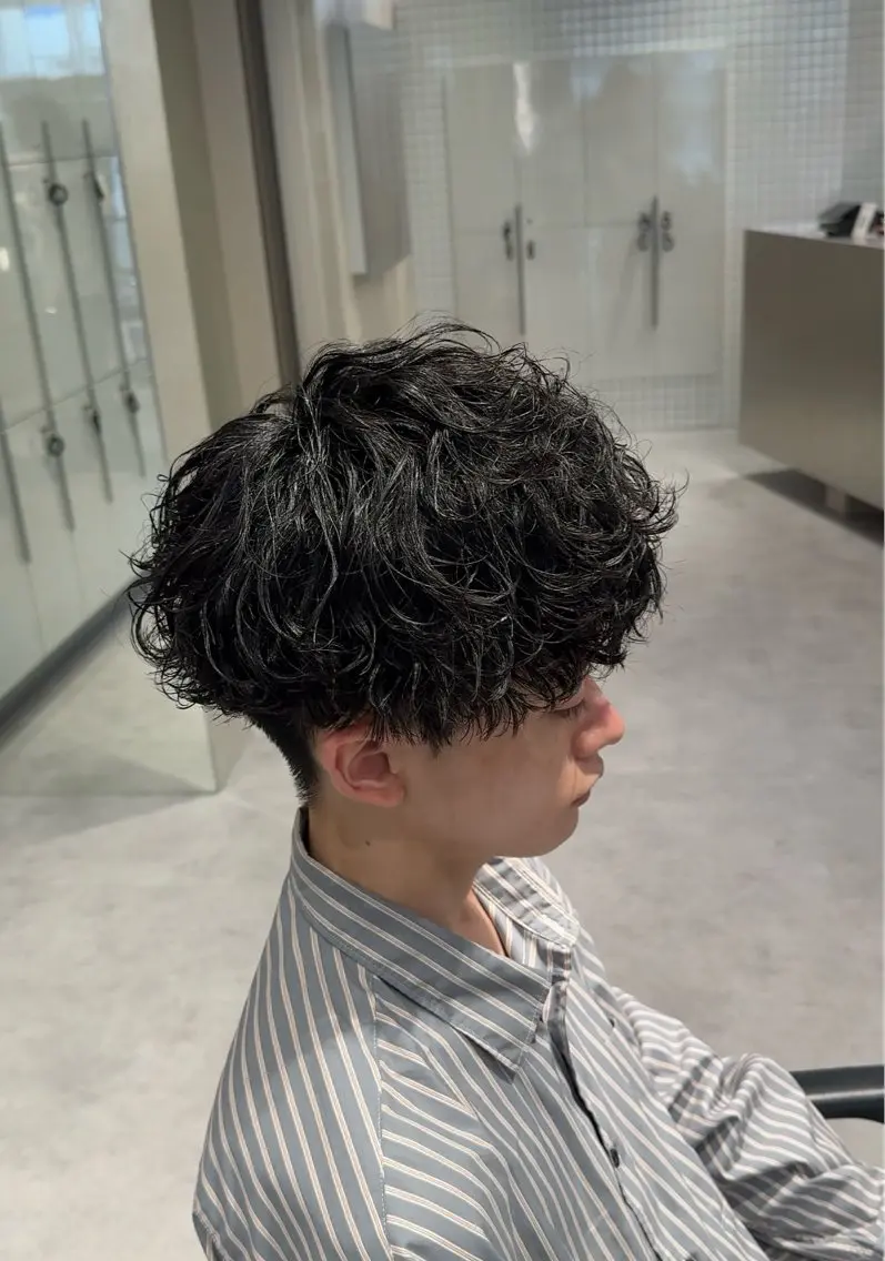 パーマ カット パーマ 山口 琢也のヘアスタイル
