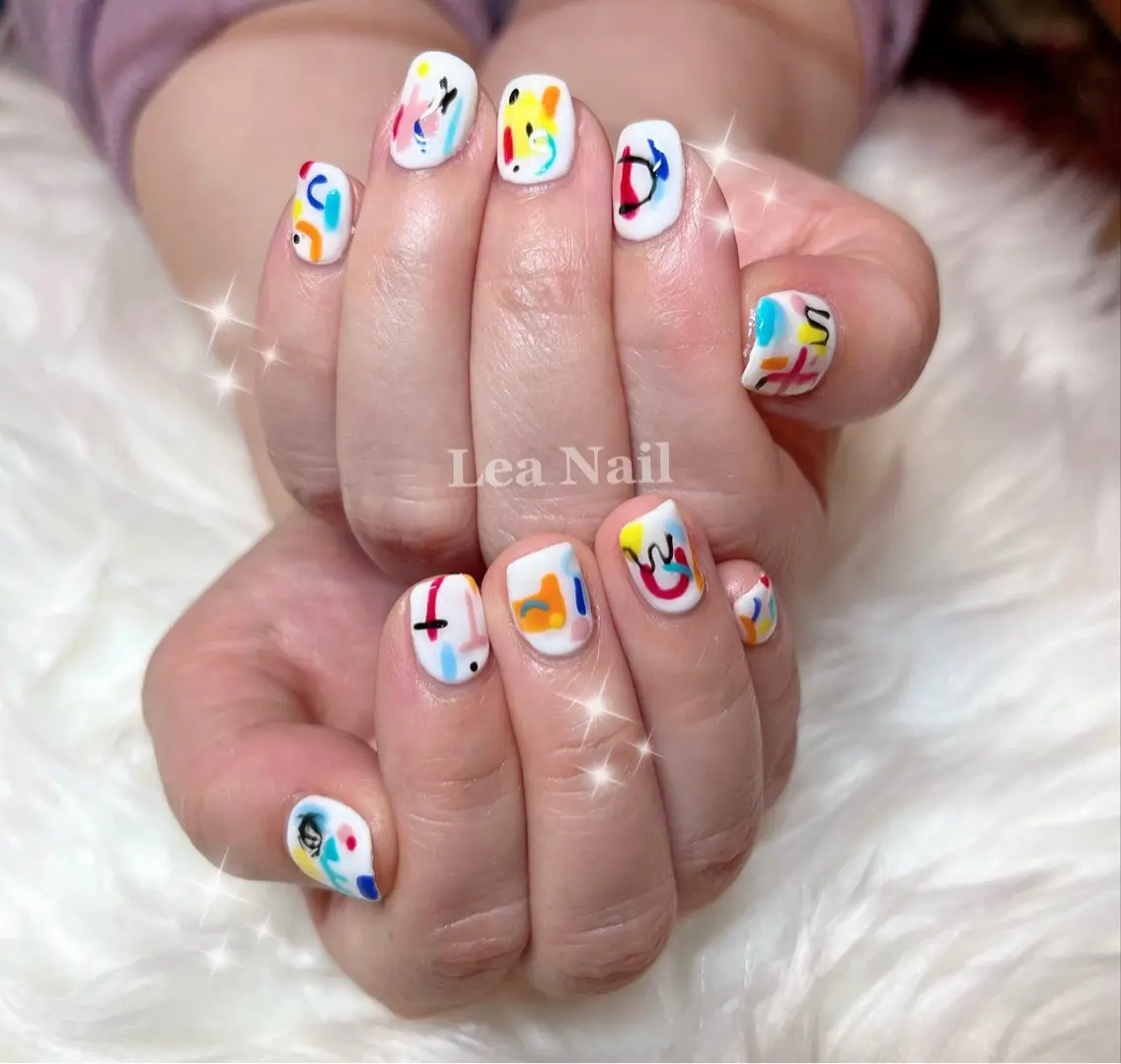 ネイル アートネイル 持ち込み ハンドネイル Lea Nailのネイルデザイン