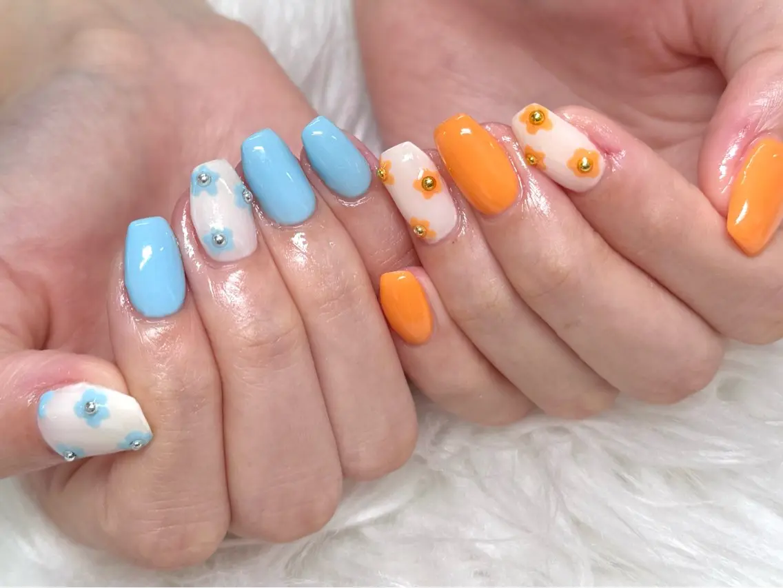 ネイル ハンドネイル 🫧Rio🫧ネイル /渋谷🫧ワンホンのネイルデザイン