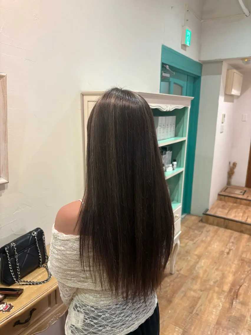カラー 遠洞 心愛のヘアスタイル