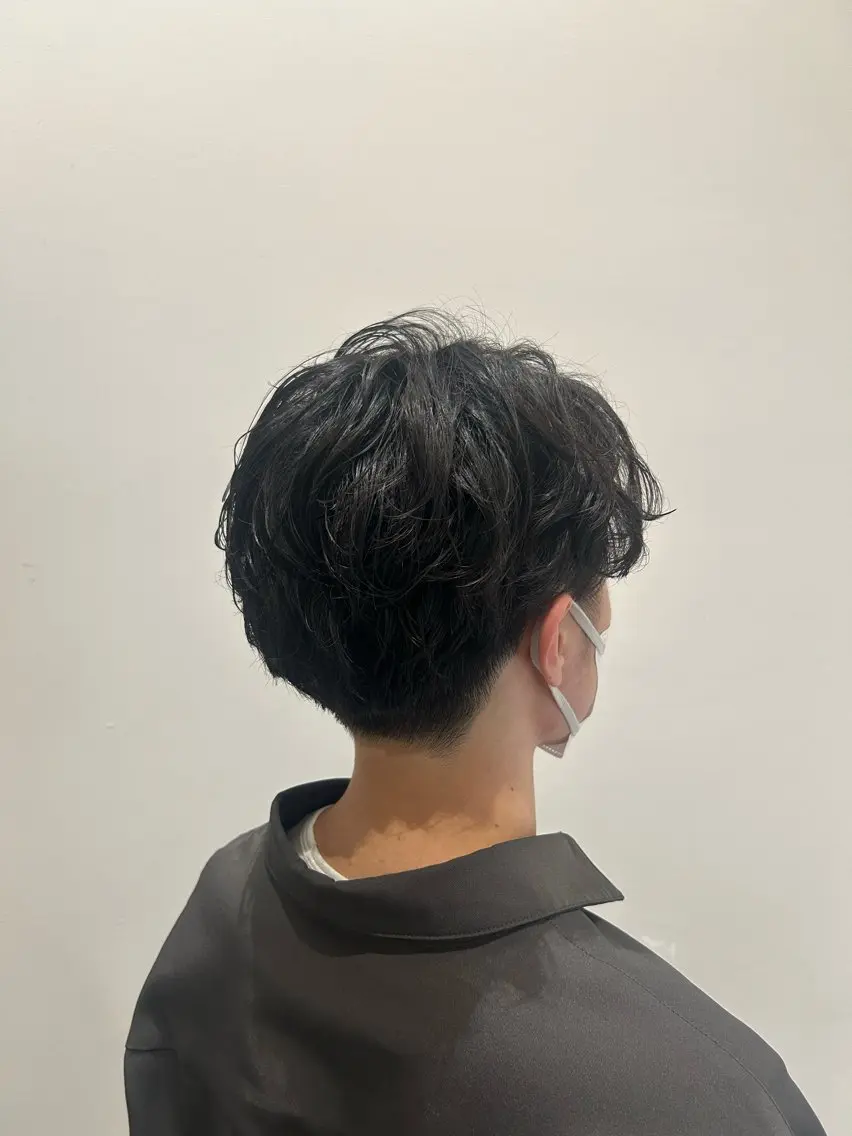 【メンズ限定】カット+ニュアンスパーマ+ヘアマスク✨の写真