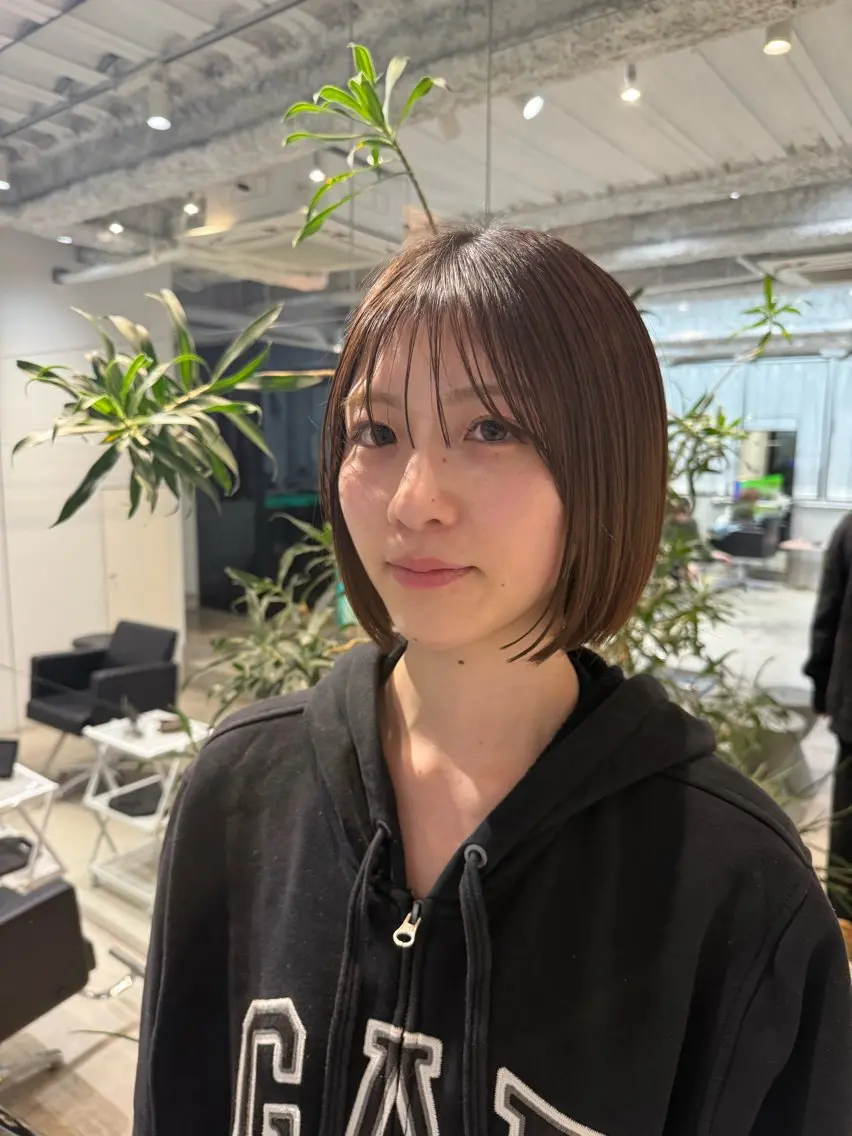 似合わせカット(ボブ)の写真
