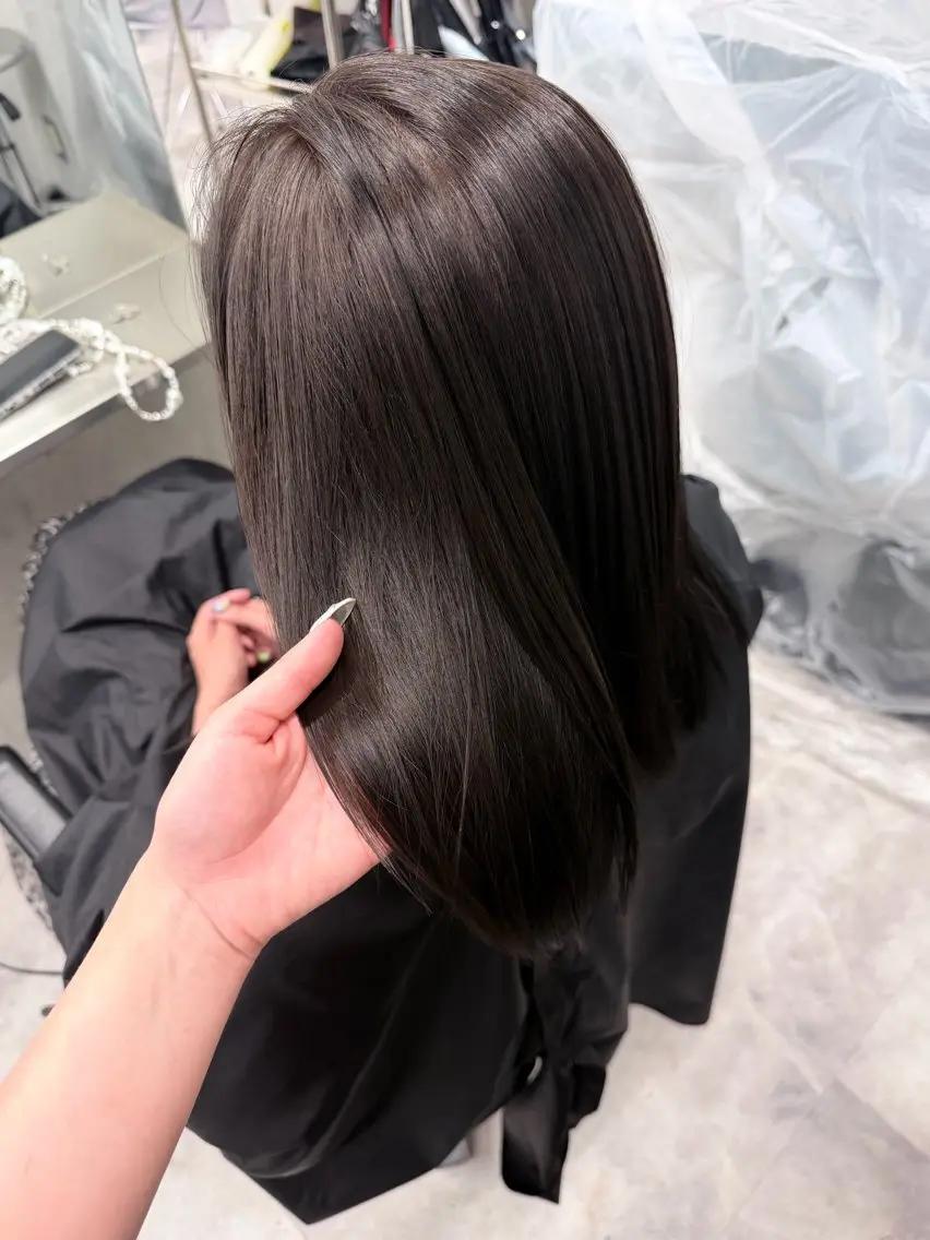カラー ヘアカラー ハイトーン/渋谷 /Narukaのヘアスタイル