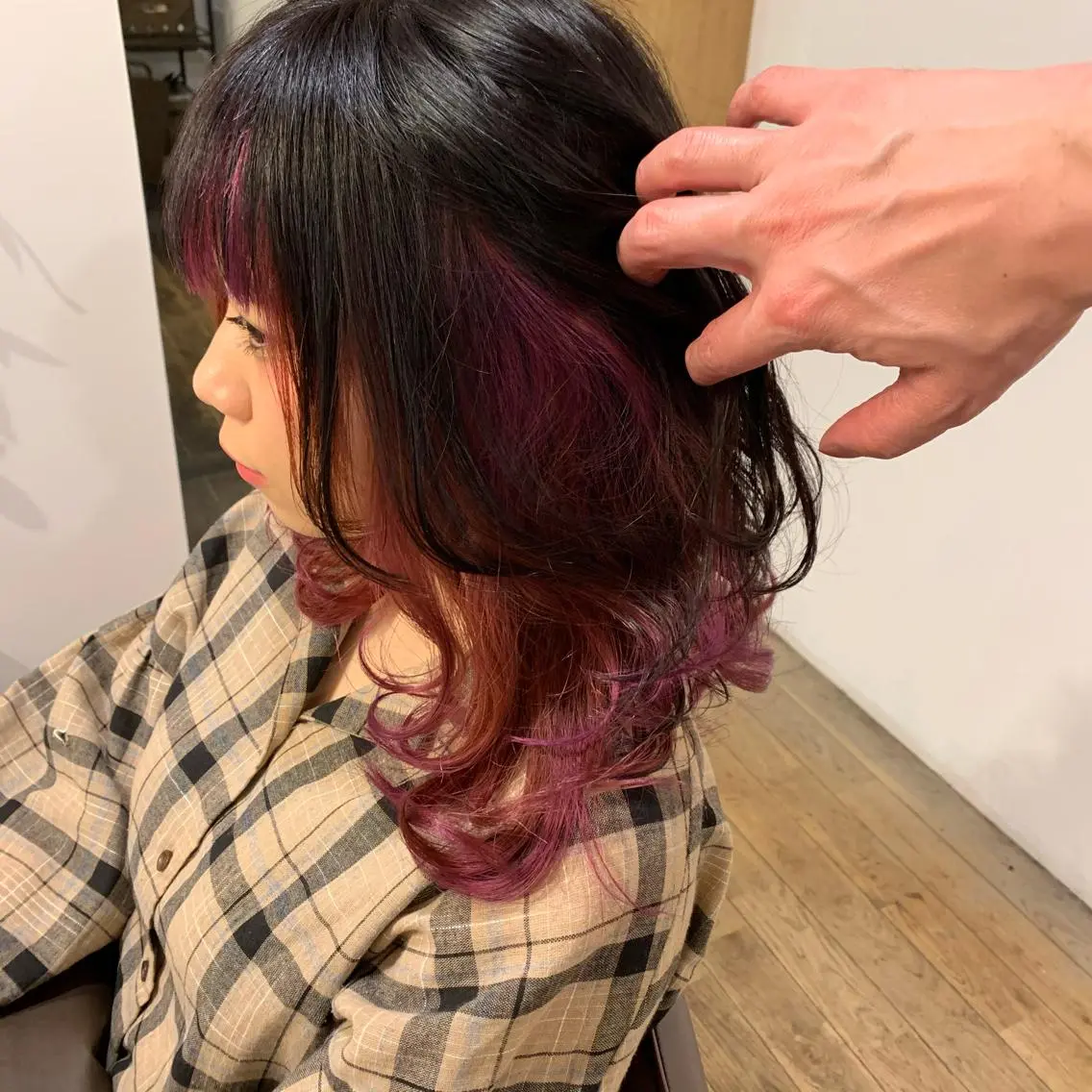 ミディアム ヘアカラー 中嶋 【ナカジマ】のヘアスタイル
