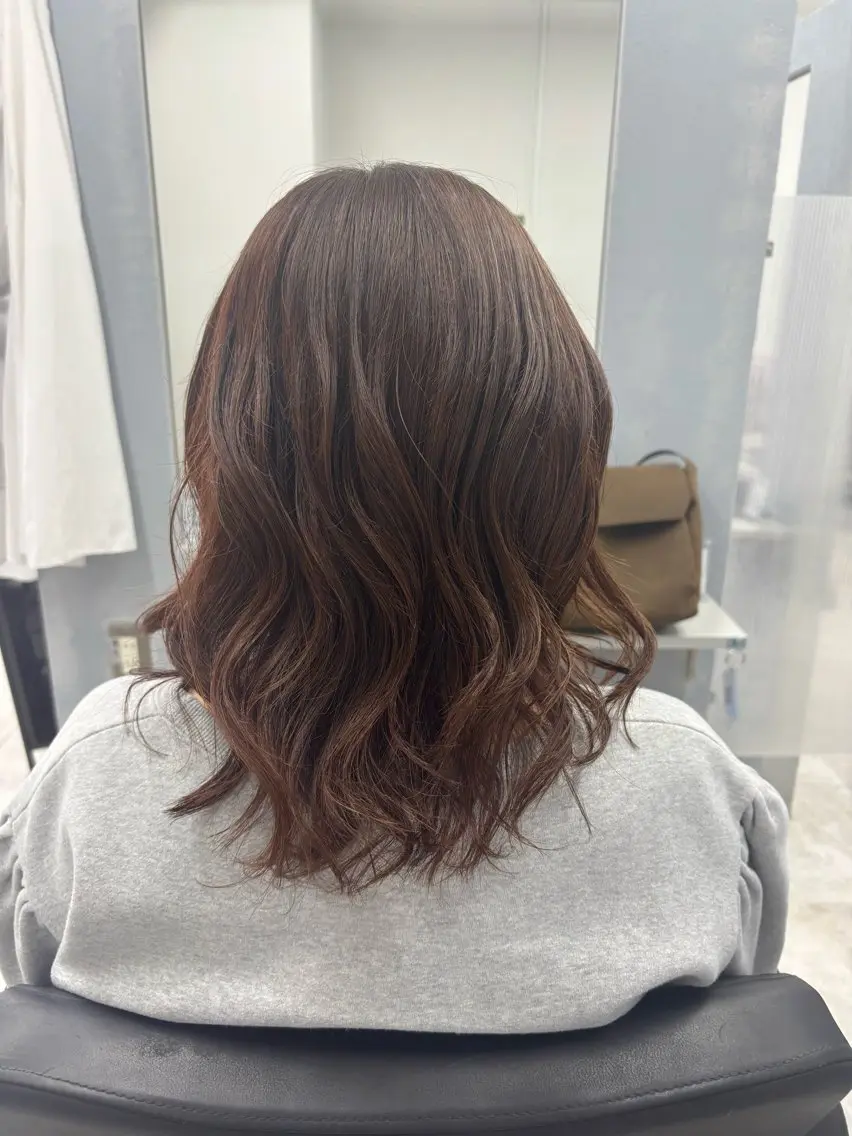 🐬ミディアム🐬【鎖骨上】　カット➕1stepトリートメント🧴🫧の写真