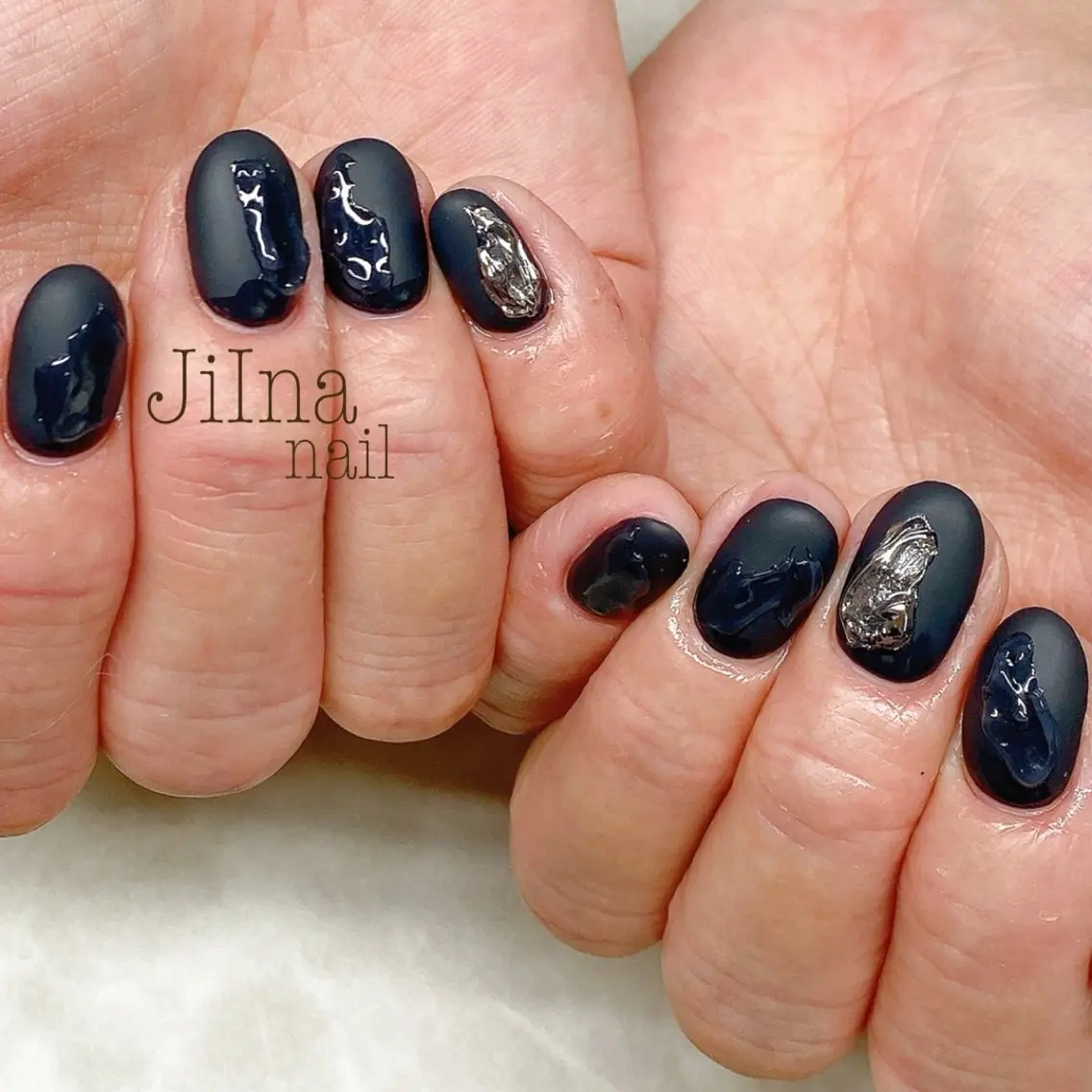 ネイル 持ち込み JiIna nailのネイルデザイン