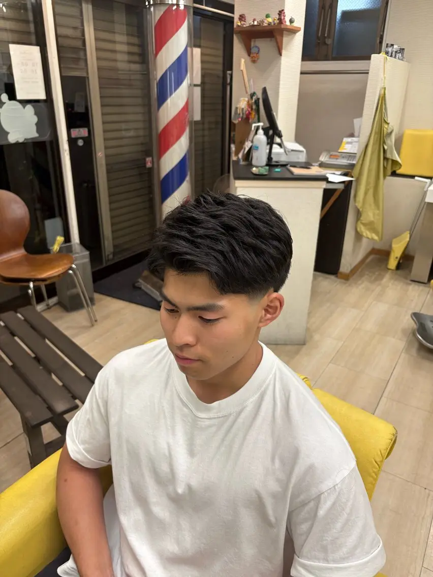 ショート パーマ メンズ メンズパーマ カット パーマ メンズカット/パーマ / 太田龍之介のヘアスタイル