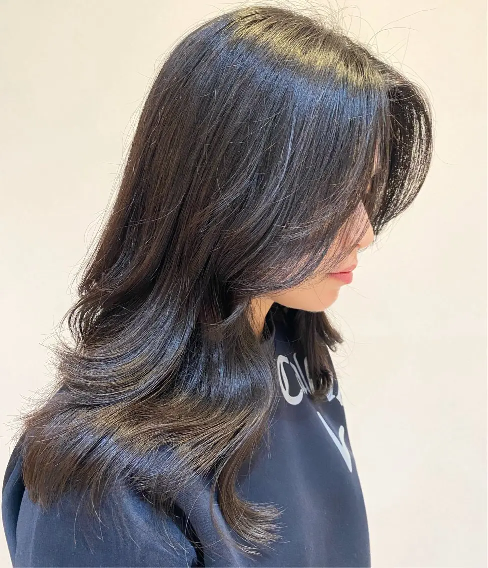ロング レイヤーカット 星原 瑞穂のヘアスタイル