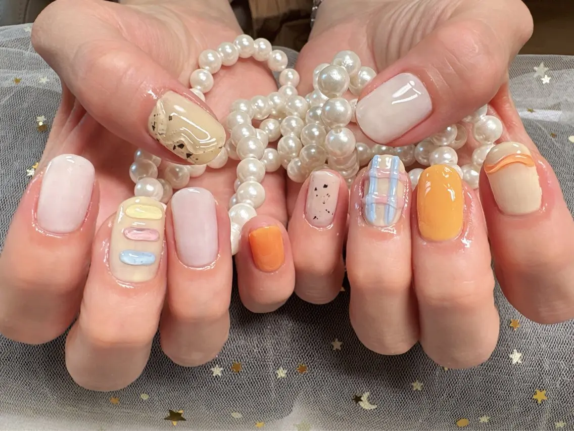 ネイル ハンドネイル ハンドケア 小岩 Saraのネイルデザイン