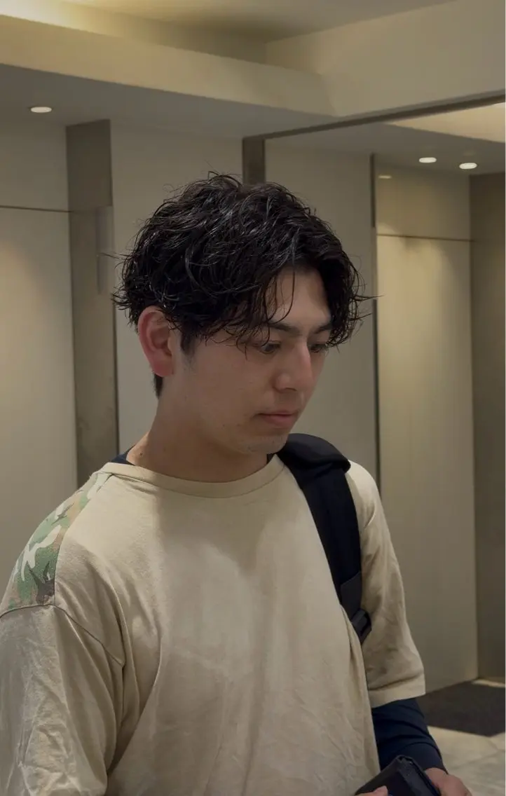 ショート メンズ 💈メンズ特化💈 メンズパーマrenのヘアスタイル