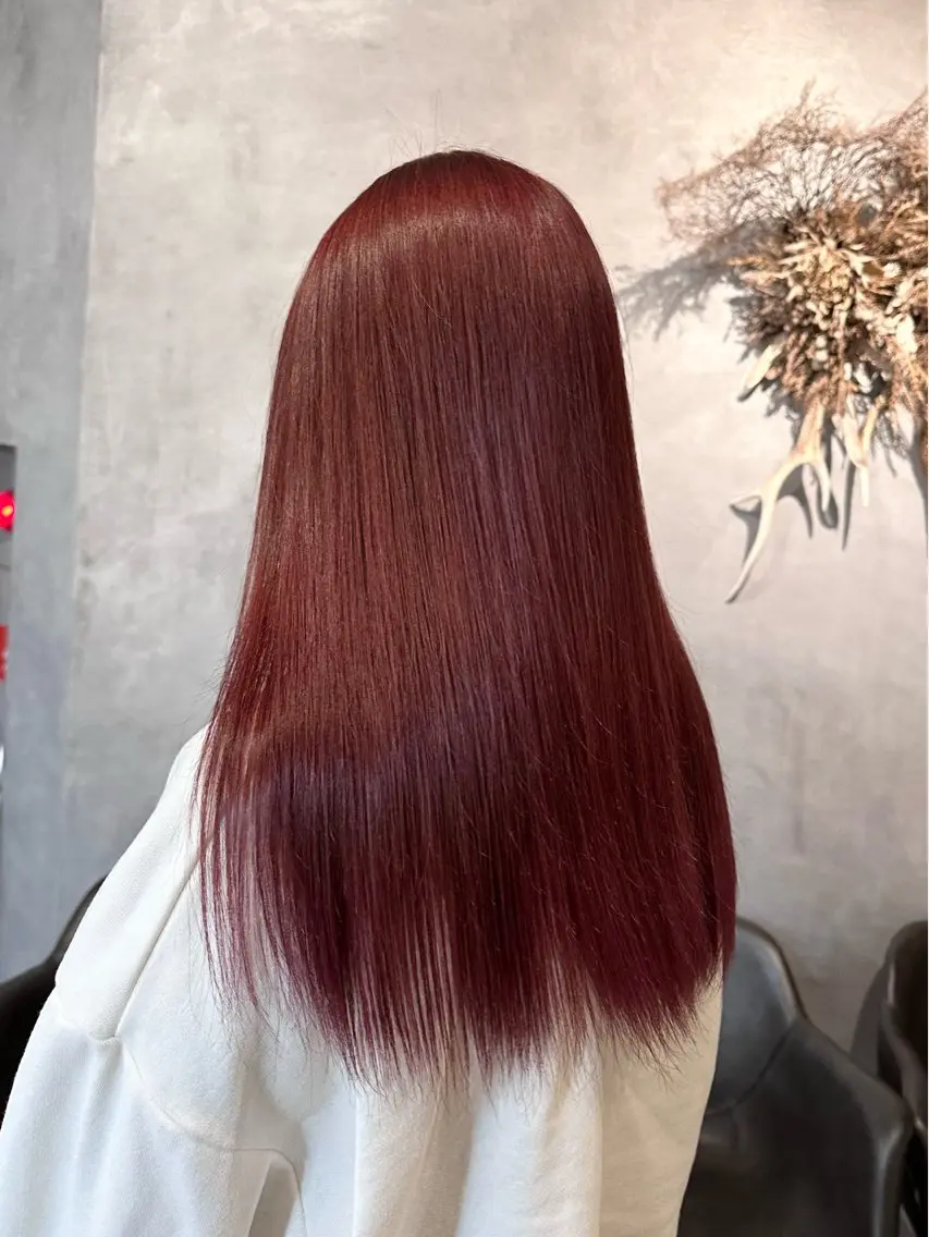 ロング カラー ヘアカラー ピンクカラー/ mana🎀のヘアスタイル