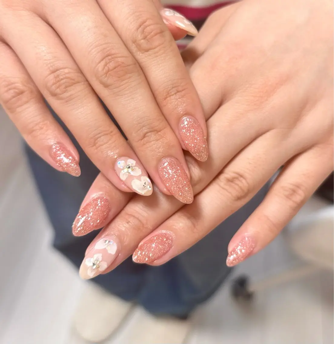 ネイル 春ネイル ハンドネイル 伊藤 菜緒のネイルデザイン