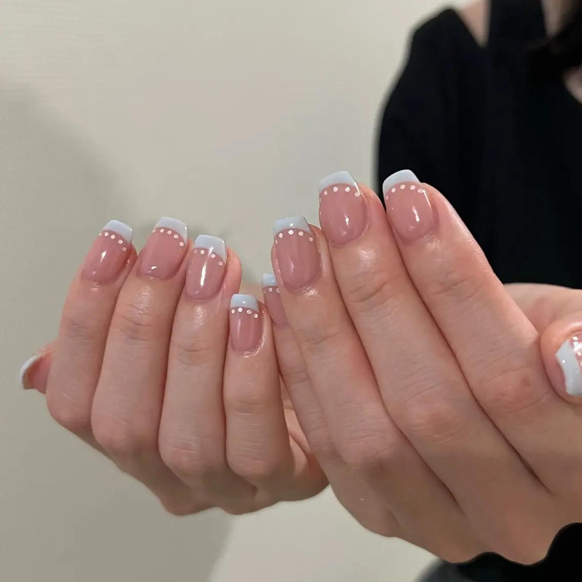 ネイル フレンチネイル Fleuri 🌿のネイルデザイン