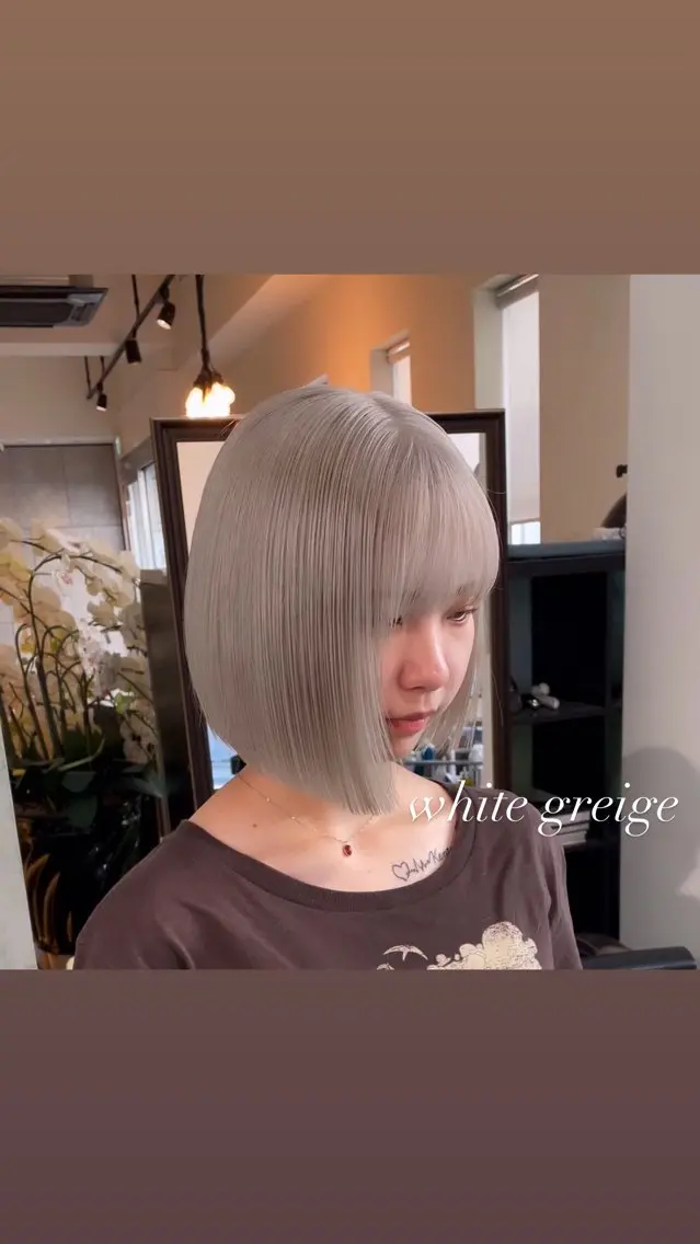 ショート カラー カット ヘアカラー トリートメント ヘアセット 💜ハイトーン💛 マジカルかいちゃんのヘアスタイル