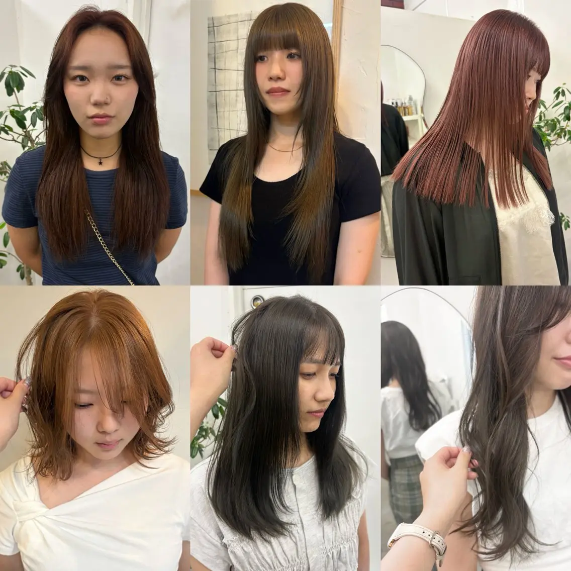 カラー ブリーチ ダブルカラー ブリーチなしカラー ゆきな/暖色 /レイヤー/天神のヘアスタイル