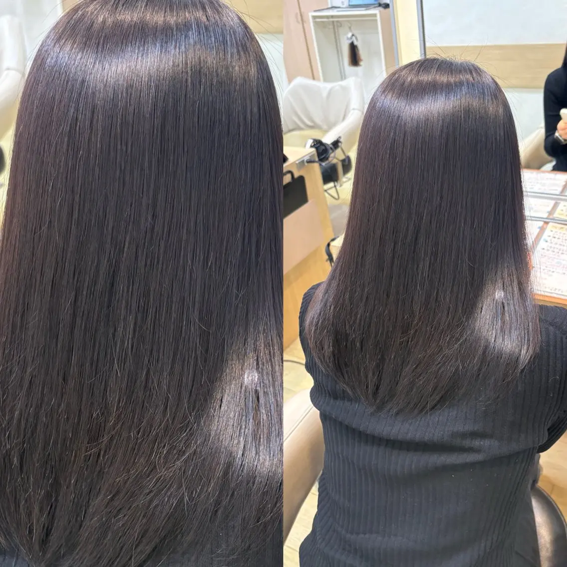 カラー ヘアカラー トリートメント 大金 愛果のヘアスタイル