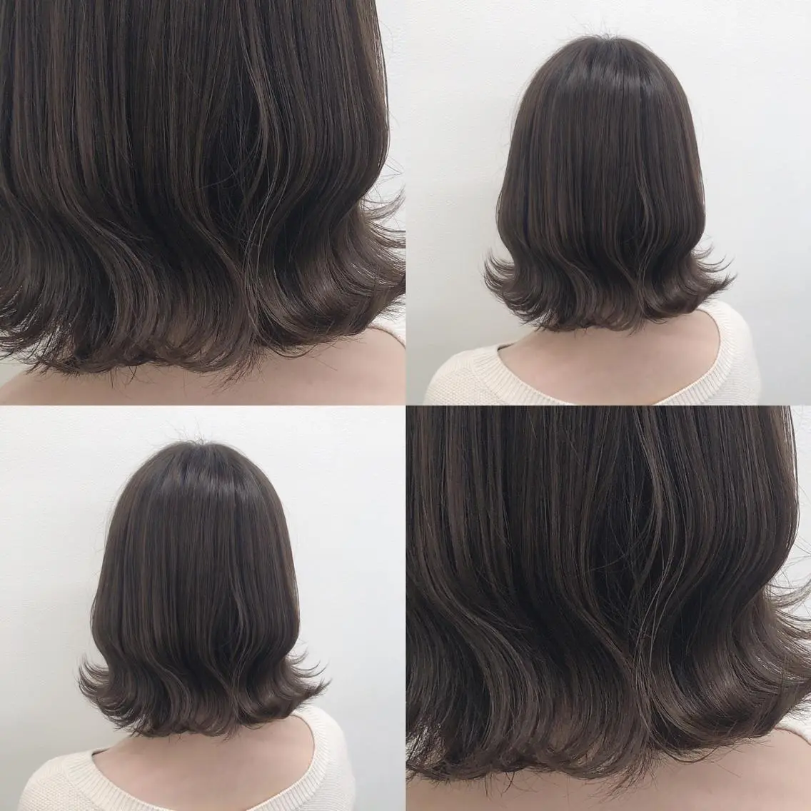 ミディアム カラー パーマ ヘアアレンジ メンズ キッズ ネイル マツエク・マツパ 上品＆韓国風 🥀海心🥀のヘアスタイル