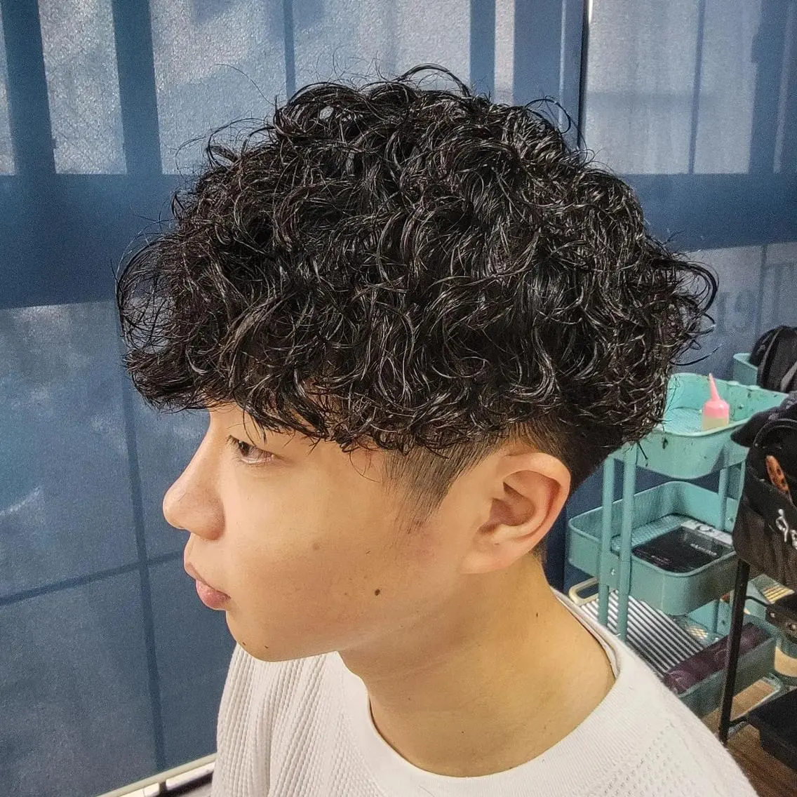 メンズ メンズパーマ メンズツイストパーマ 波巻きパーマ ツイストパーマ 特殊パーマ 片山恭兵のヘアスタイル