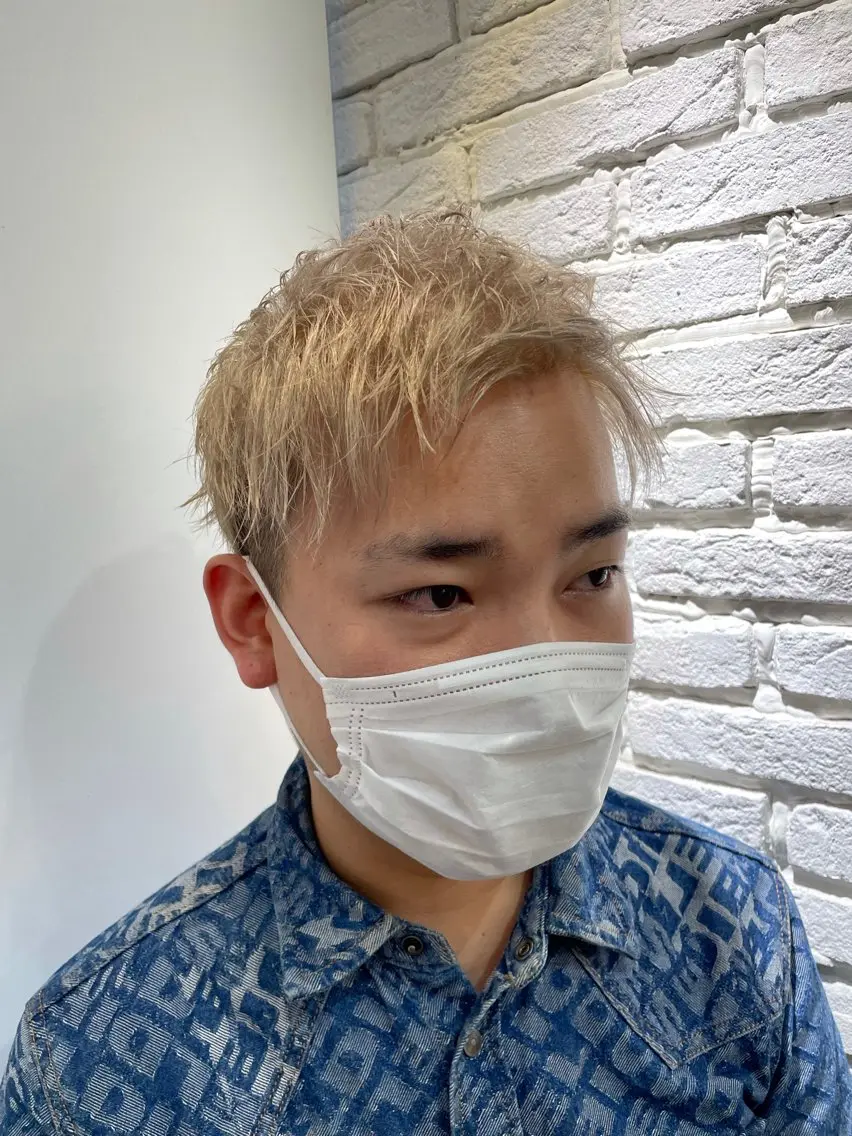ショート 小村敏司🔹 メンズヘアのヘアスタイル