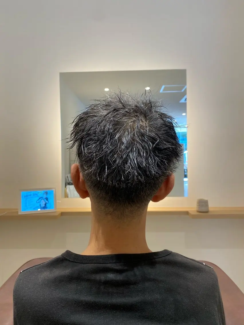 パーマ メンズ カット パーマ メンズパーマモデル 大募集中のヘアスタイル