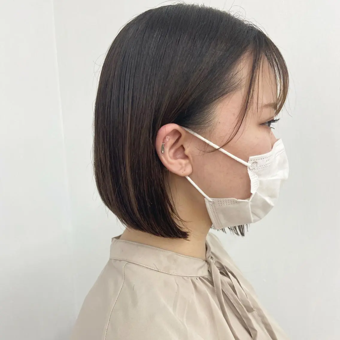 ショート カラー パーマ ヘアアレンジ メンズ キッズ ネイル マツエク・マツパ カット トリートメント 横浜Bob美容師🤎 ERINAのヘアスタイル