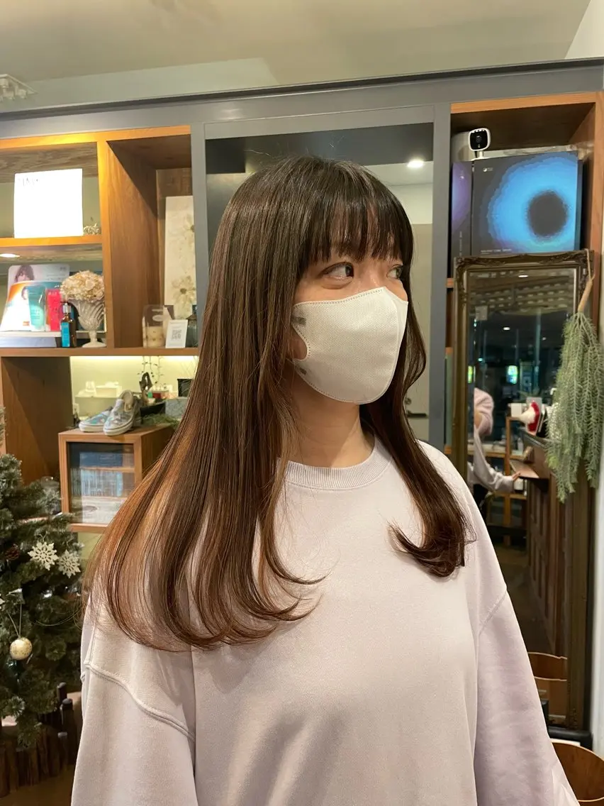 ロング 撮影モデル募集‼️ 大橋菜々美のヘアスタイル
