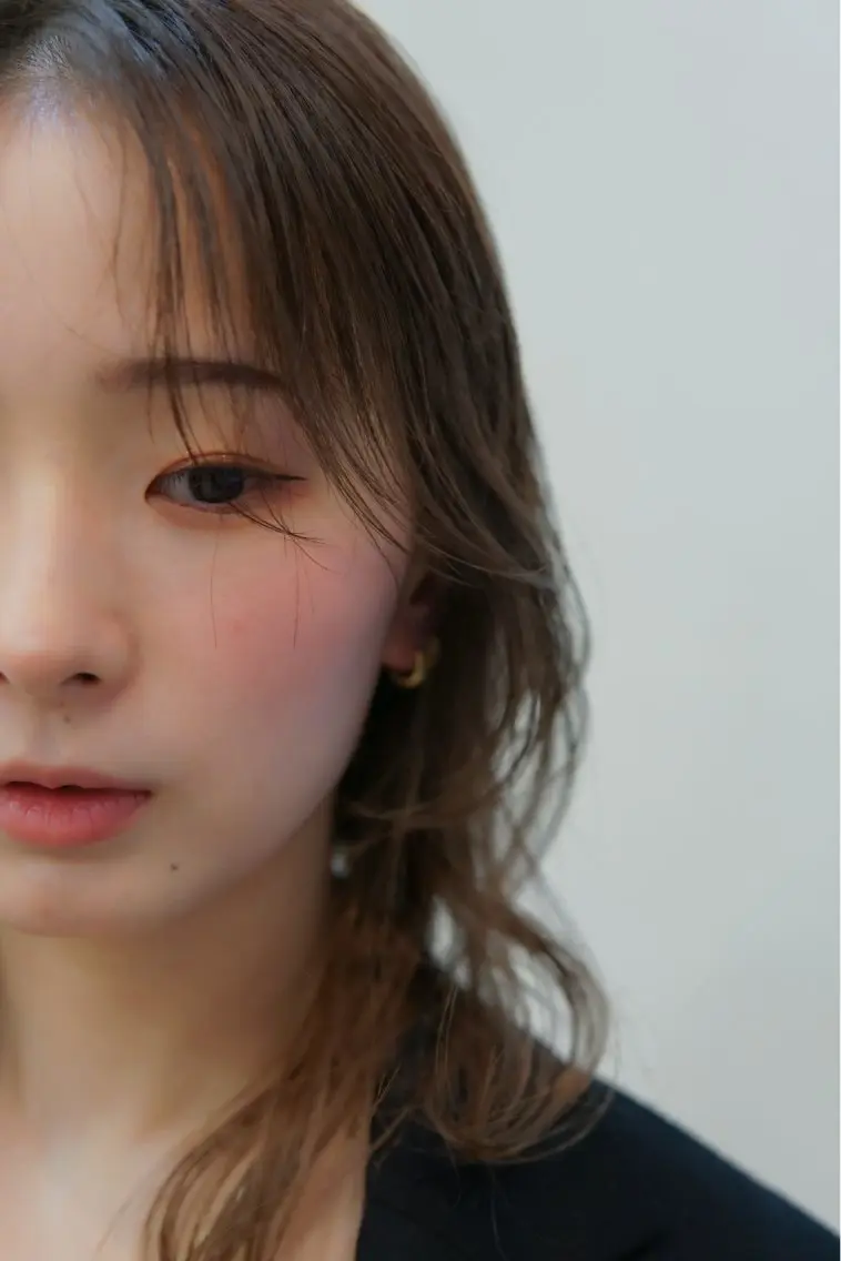 ミディアム カラー カット ヘアカラー 縮毛矯正 トリートメント 髪質改善/透明感 松下喬亮のヘアスタイル