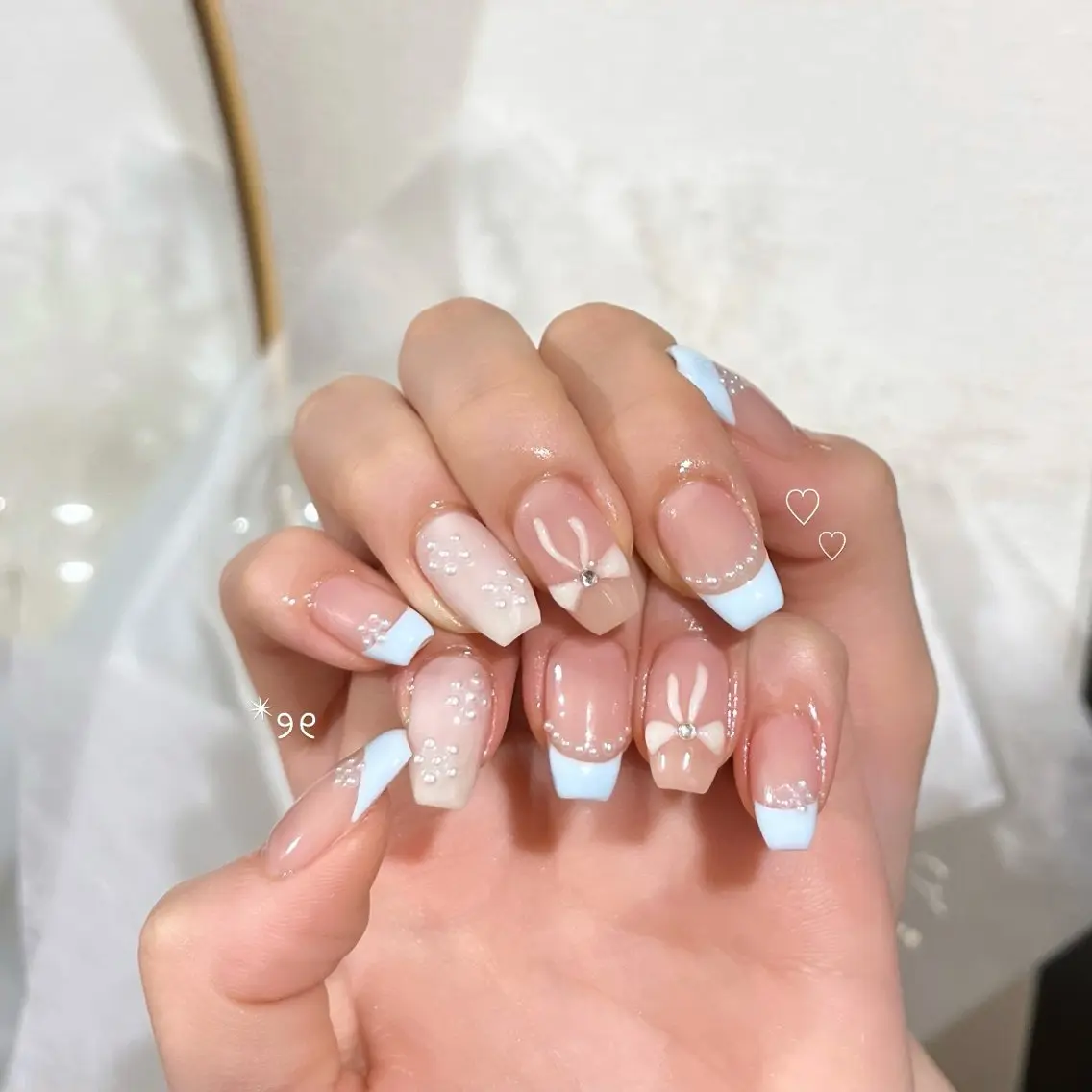ネイル Blanche mimi.u_aのネイルデザイン