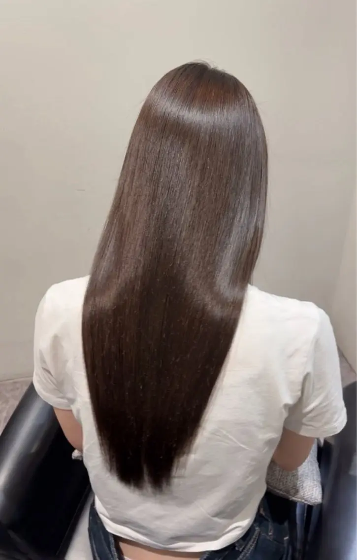 ロング カラー TheEct Q'n ໒꒱· ﾟななこのヘアスタイル
