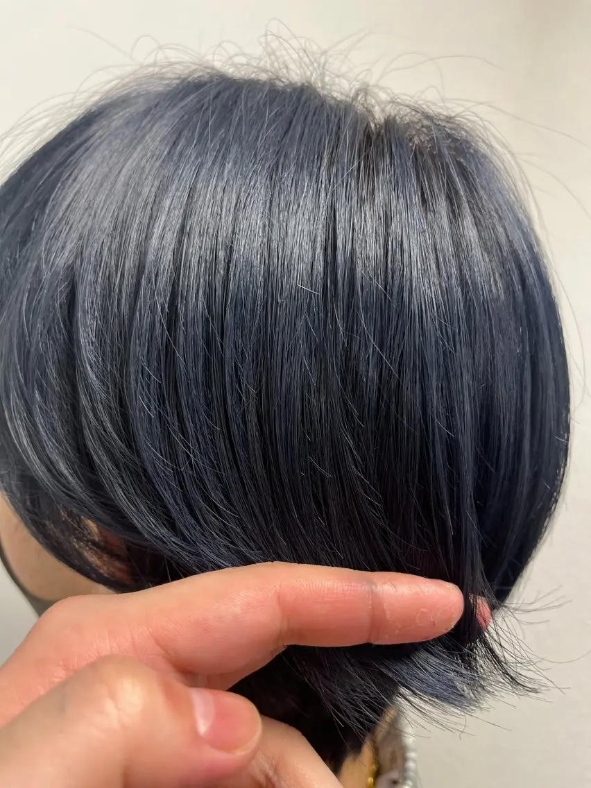 ショート カラー メンズ 杉原 駿亮のヘアスタイル