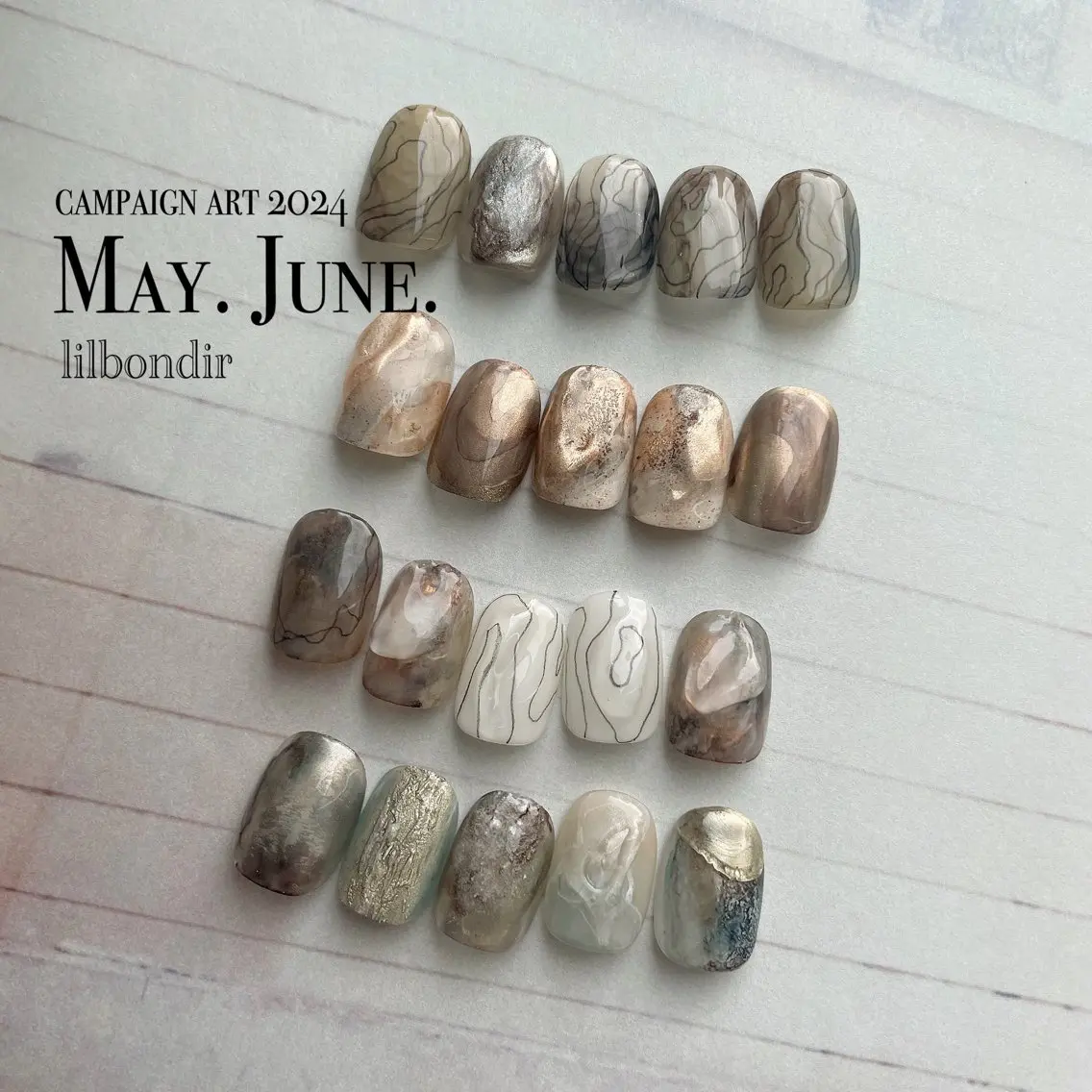 ネイル lilbondir. chiharuのネイルデザイン