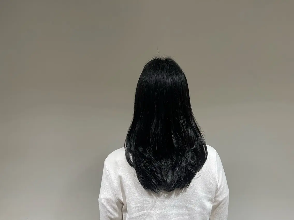 ロング レイヤーカット 長野 美沙のヘアスタイル