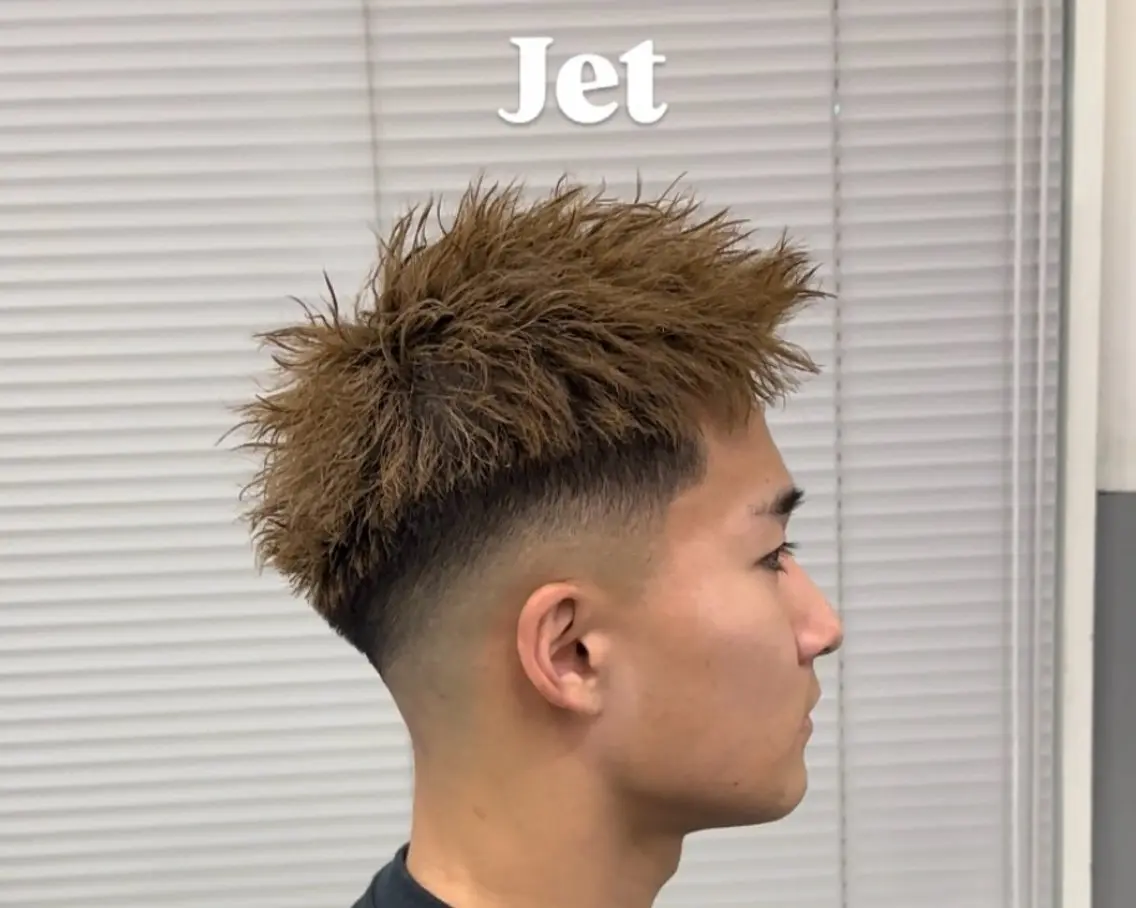 ショート パーマ メンズ 【メンズ専門‼️】 聞谷 友貴矢のヘアスタイル