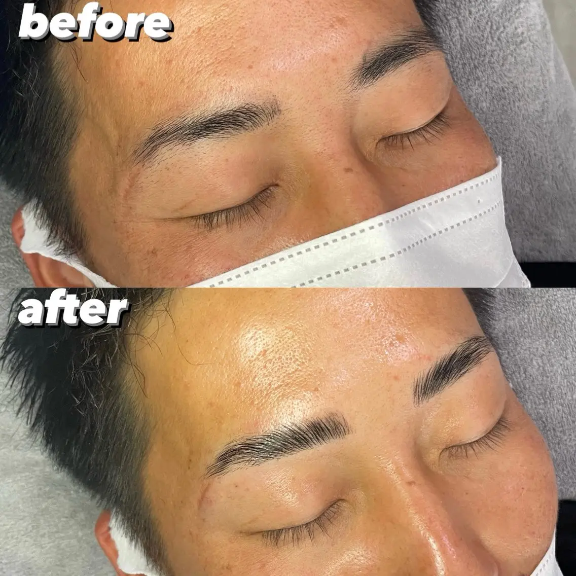 アイブロウ メンズアイブロウ ワックス脱毛 その他(アイブロウ) Nico 山本 晃平の眉毛・アイブロウイメージ