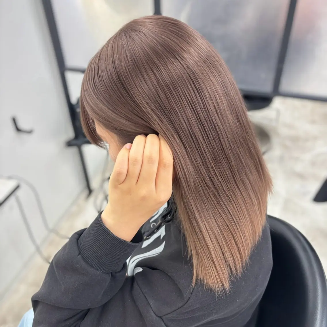 セミロング カラー ヘアカラー Ren. 🦋デザインカラーのヘアスタイル