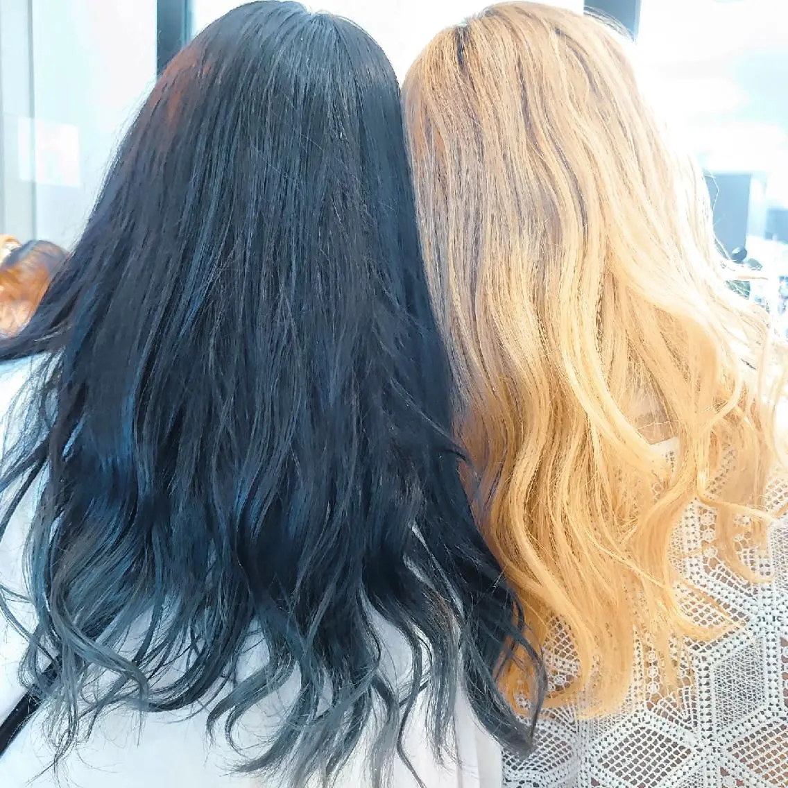 カラー ロング 髪質改善/ブリーチ 田代 龍我のヘアスタイル