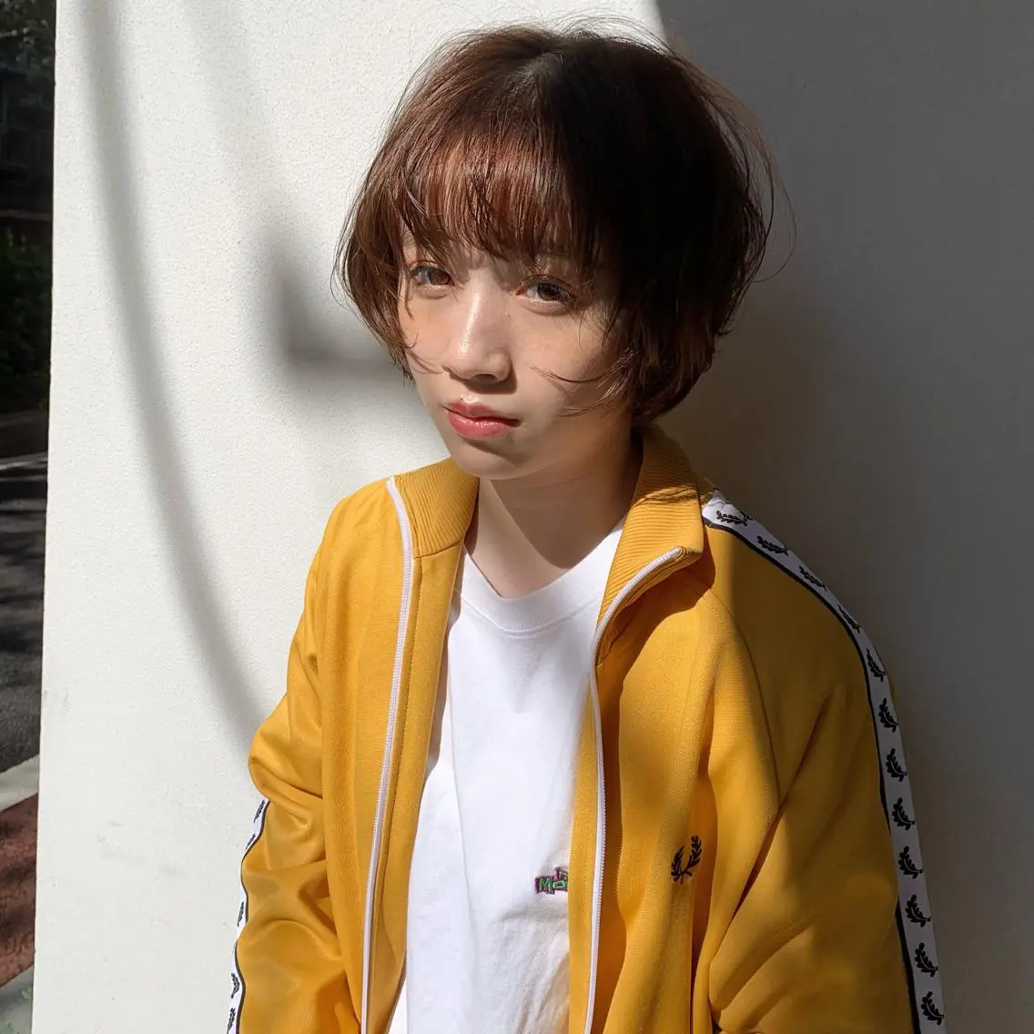 ショート Ririkoボブ 透明感カラー🤍のヘアスタイル