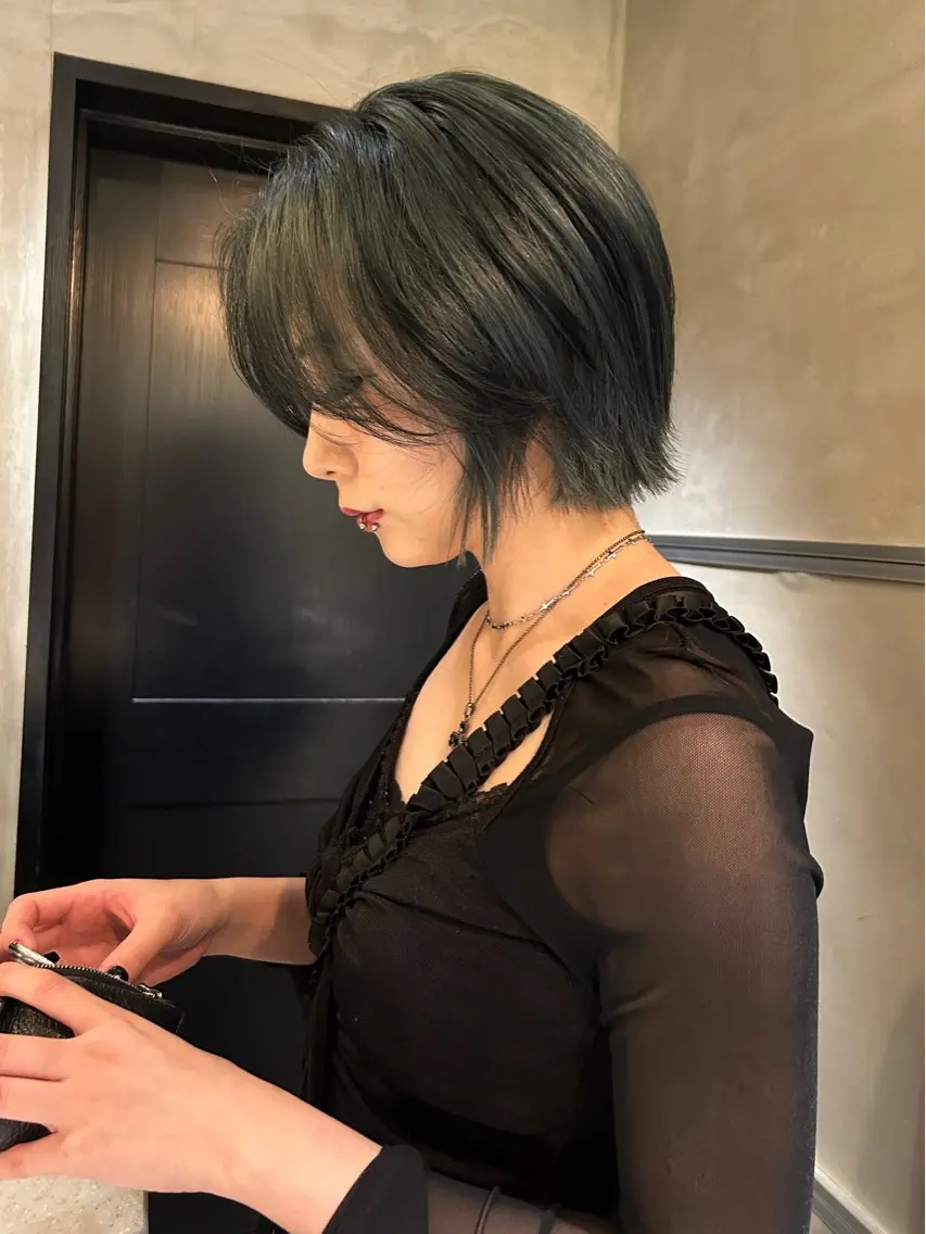 ショート カラー ヘアカラー デザイン/アレンジ ❤︎イシイレイのヘアスタイル