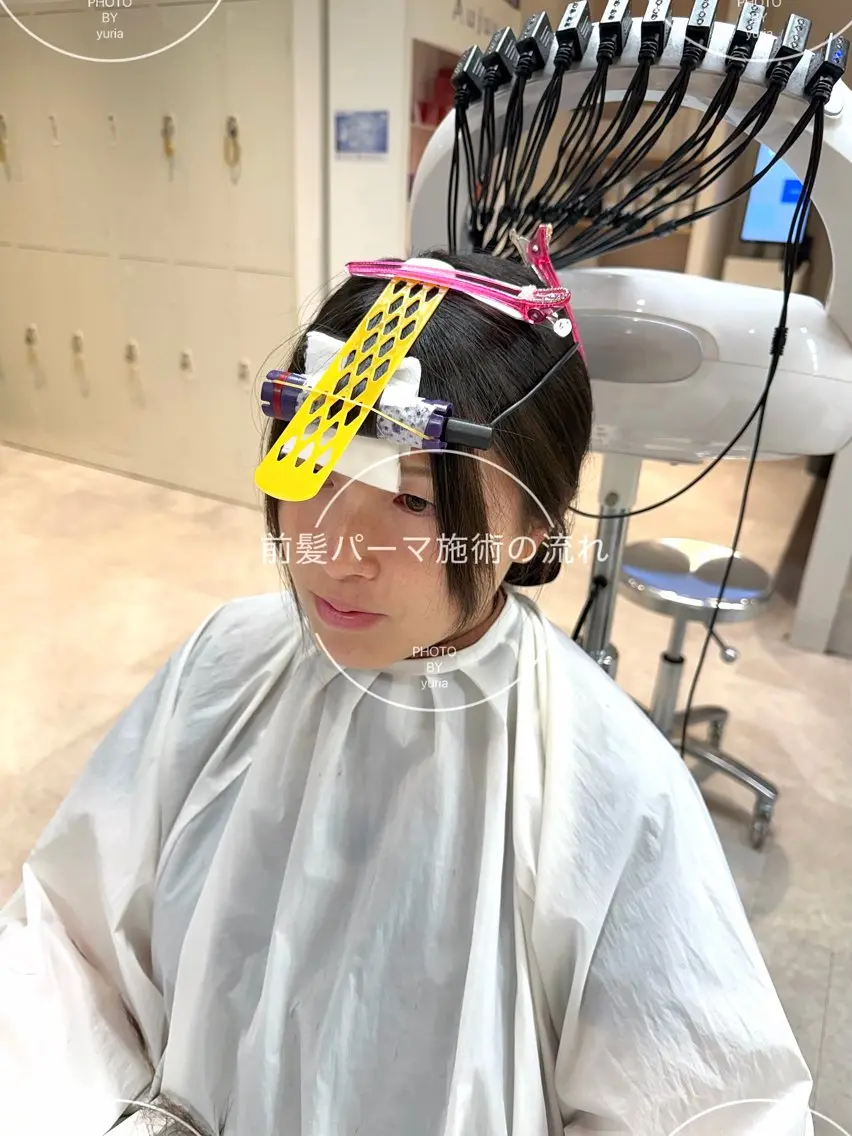 【可愛い前髪をキープ🪄】前髪カット+アイドル前髪パーマの写真
