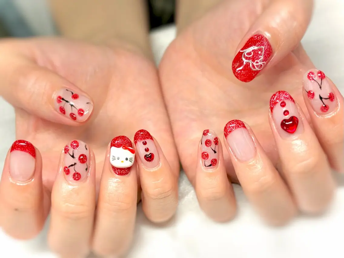 ネイル ハンドネイル Nail salon Cielel⟡Ayaのネイルデザイン
