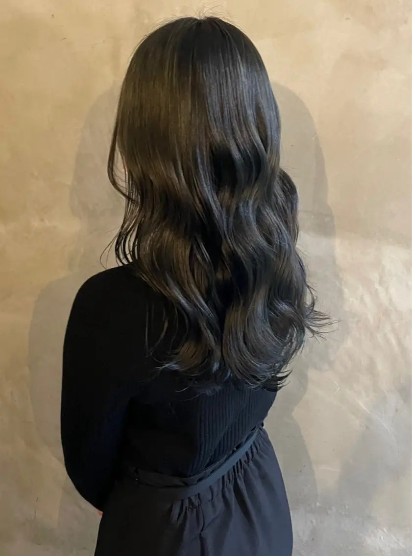 ロング ヘアカラー ヘアセット 原宿/ツヤツヤカラー /🌳カズキのヘアスタイル