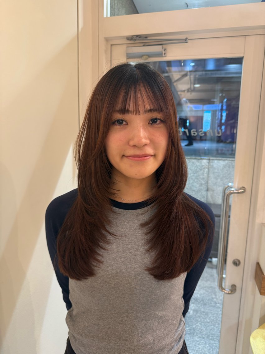 ロング sakura カットモデル募集💖のヘアスタイル