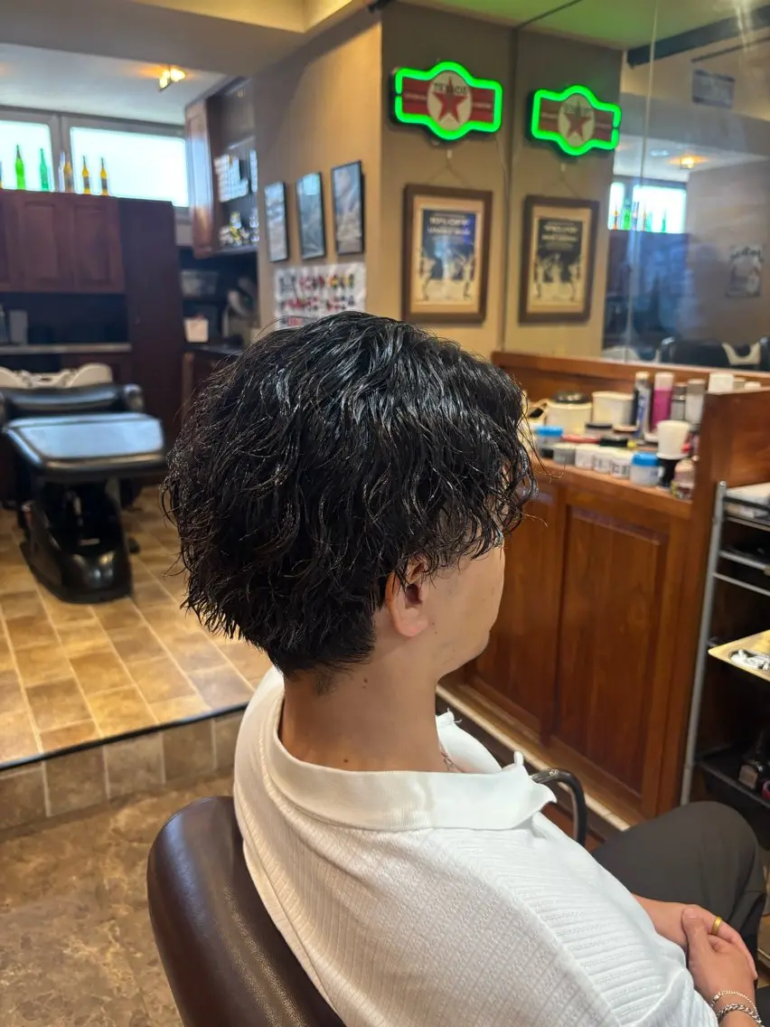 ミディアム カット パーマ 💈LGC💈 SANAのヘアスタイル