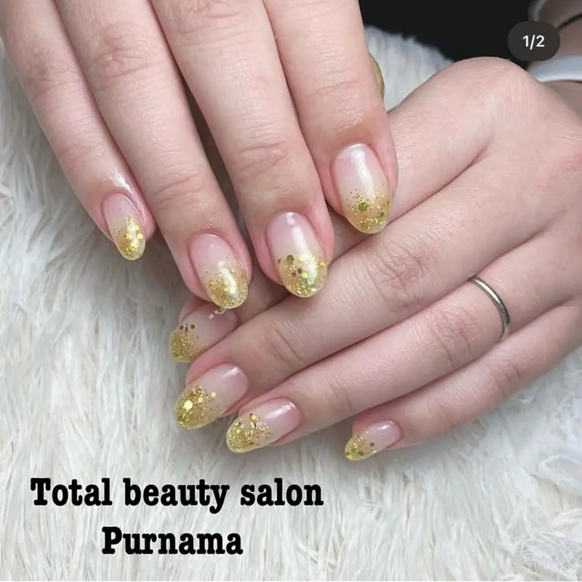 ネイル ハンドネイル Purnama あきのネイルデザイン