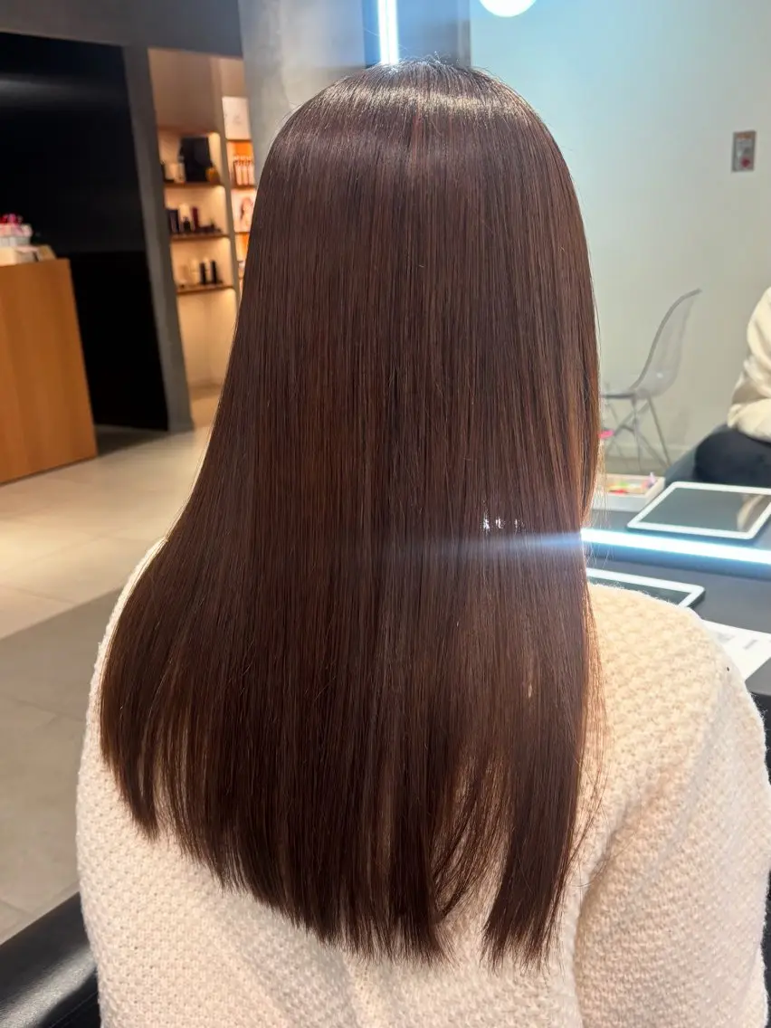 ロング カット KAREN(ému) 伏見/カットモデルのヘアスタイル