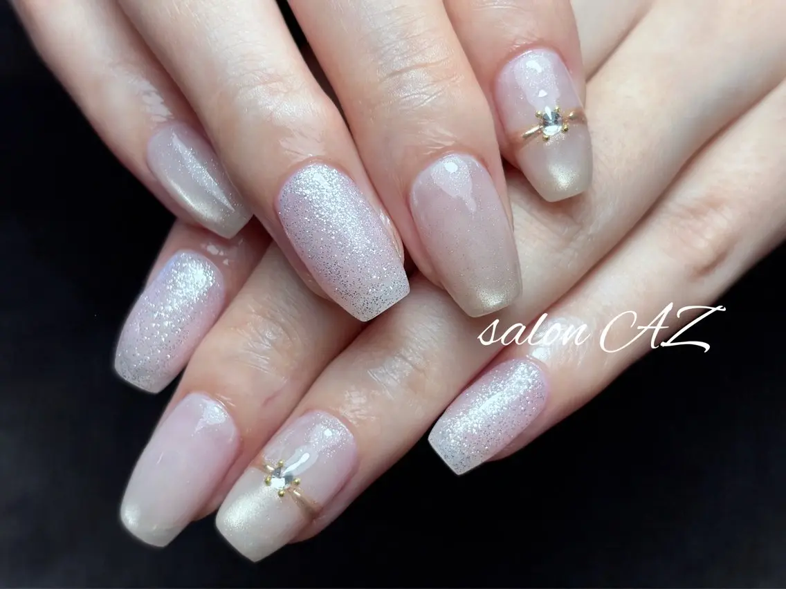 ネイル オフィスネイル ハンドネイル salon AZのネイルデザイン