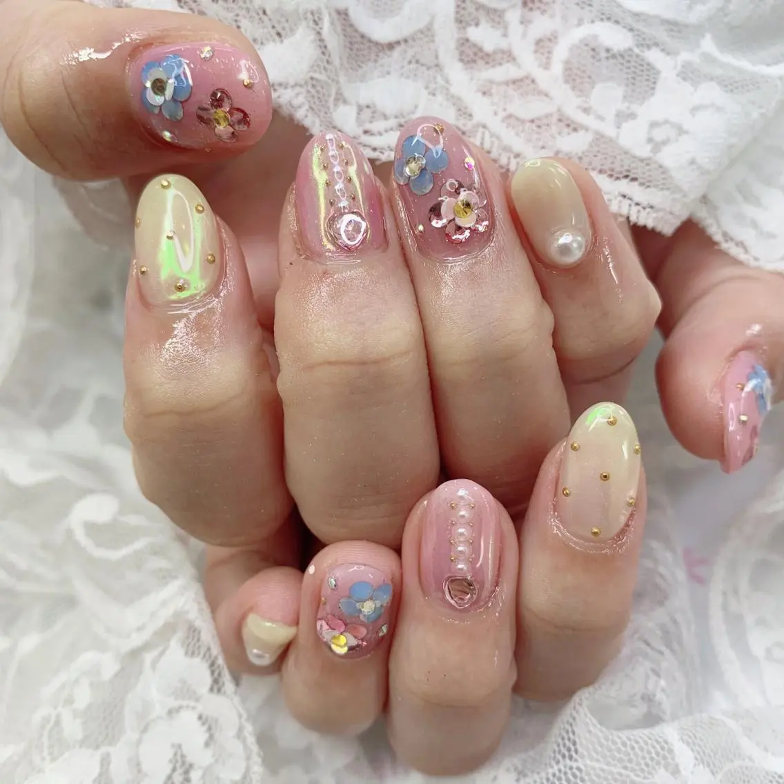 ネイル ハンドネイル La neige* yuki 🐩🌙のネイルデザイン