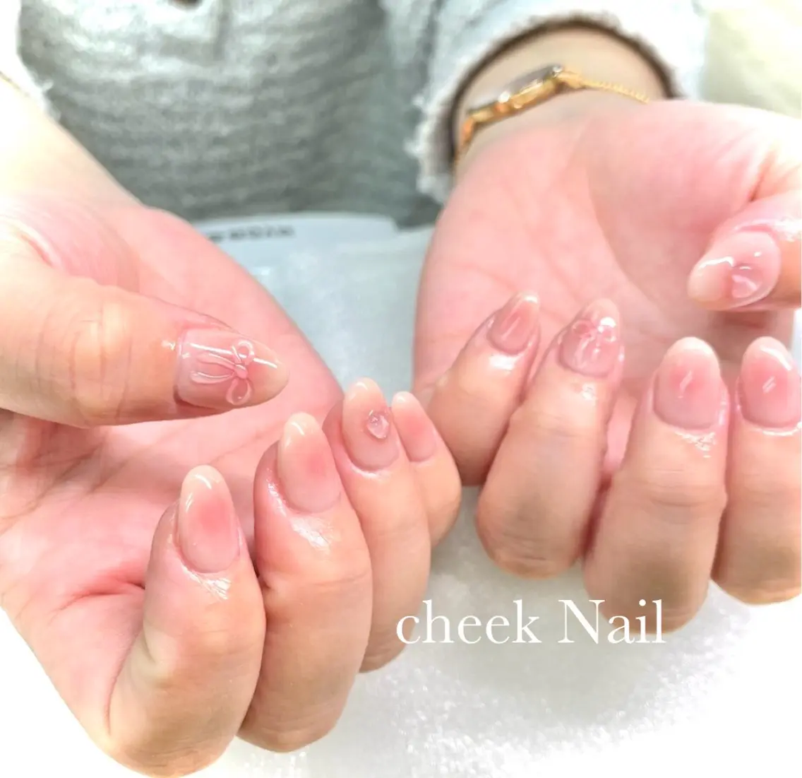 ネイル ハンドネイル Bianca🎀 ONODERAのネイルデザイン