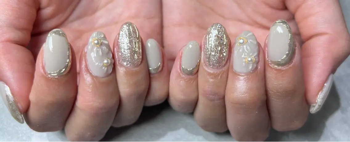 ネイル Miimo💅🏻 ほのか‪ ·͜·♡‬のネイルデザイン