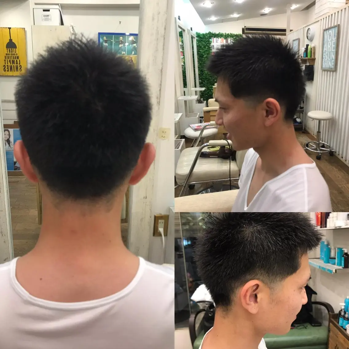 ショート メンズ カット 吉原 頌平のヘアスタイル
